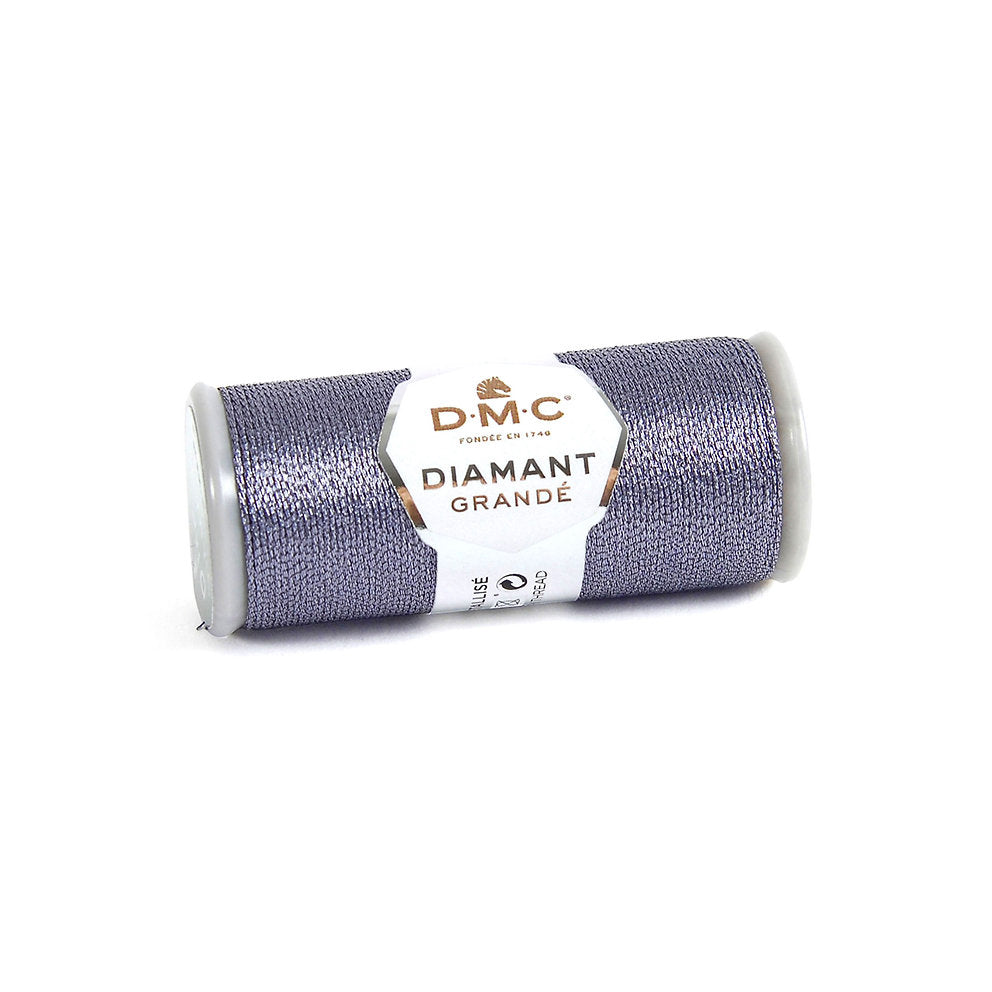 DMC Diamant Grande 381: Hilo metalizado para bordados en relieve