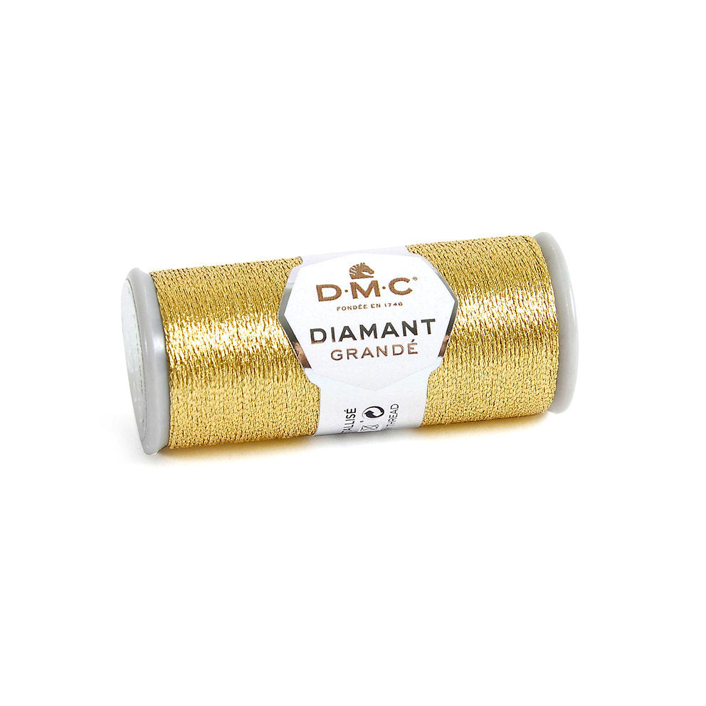 DMC Diamant Grande 381: Hilo metalizado para bordados en relieve