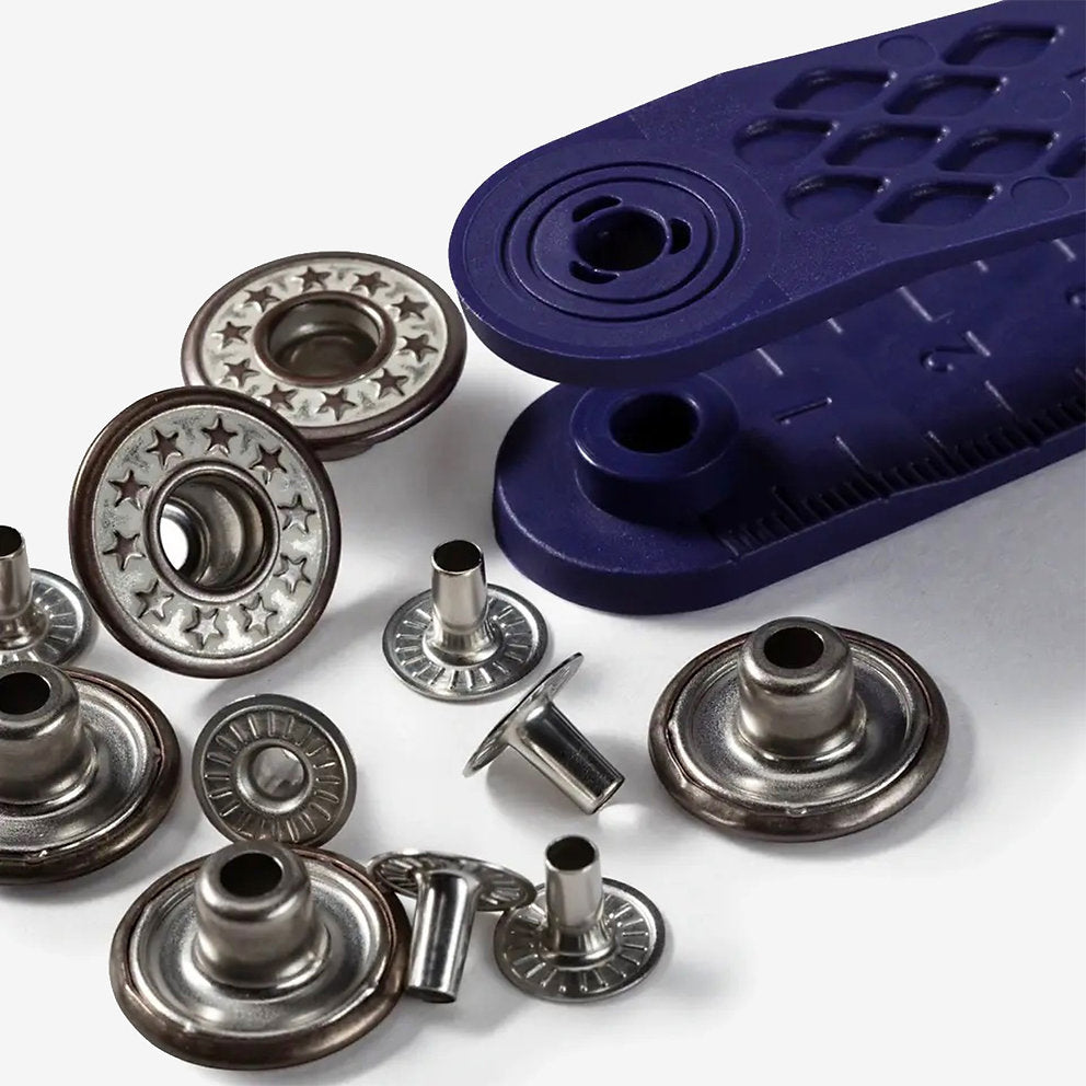 Boutons de jeans sans couture Prym 17 mm : style et durabilité pour vos vêtements en jean