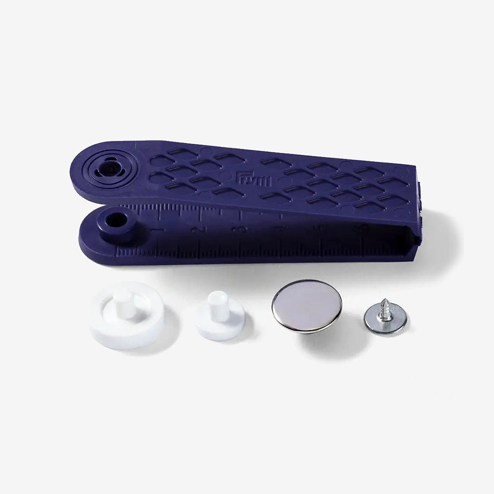 Boutons de jeans sans couture Prym 17 mm : style et durabilité pour vos vêtements en jean