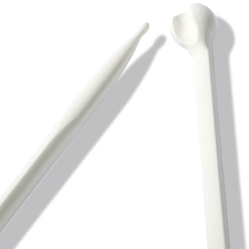 Agujas de Tricotar Ergonómicas 30cm Prym con Cabezales de Click para Trabajar con Comodidad y Precisión