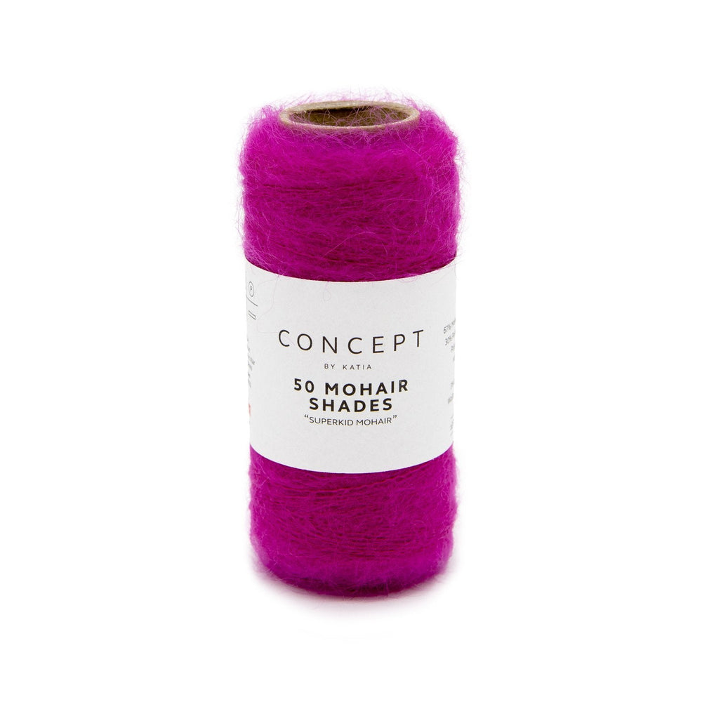 Katia 50 MOHAIR SHADES - 50 couleurs pour vos créations d'hiver