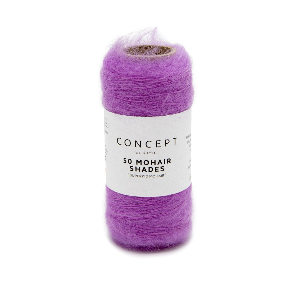 Katia 50 MOHAIR SHADES - 50 couleurs pour vos créations d'hiver