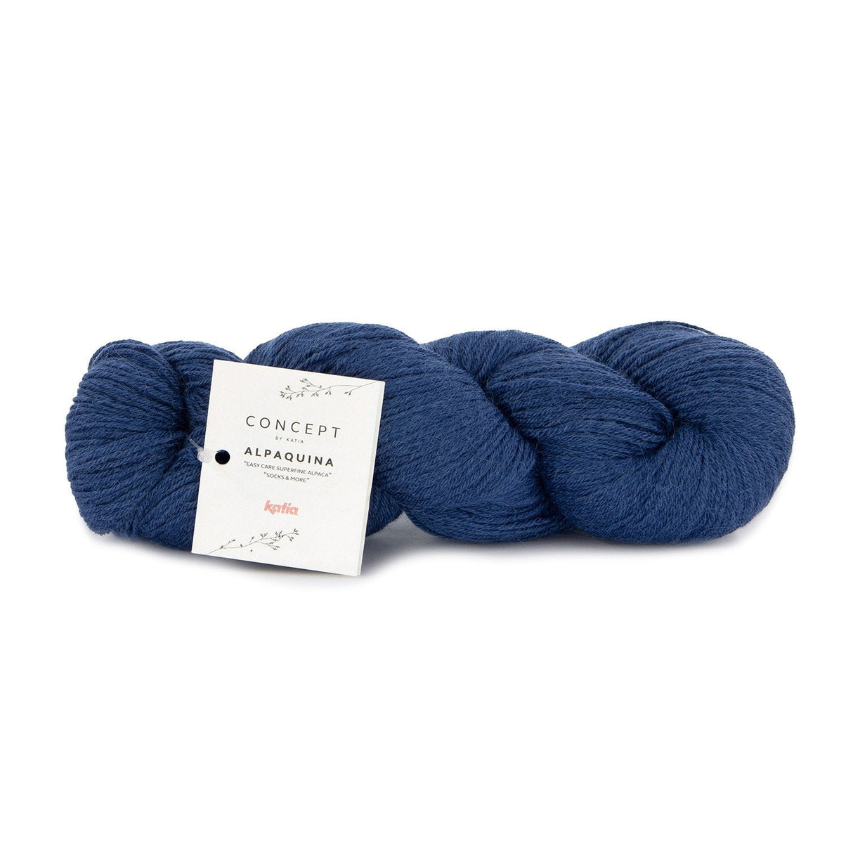 Skein of Alpaca Wool ALPAQUINA SUPERFINE by Katia for Knitting Socks and Baby Clothes