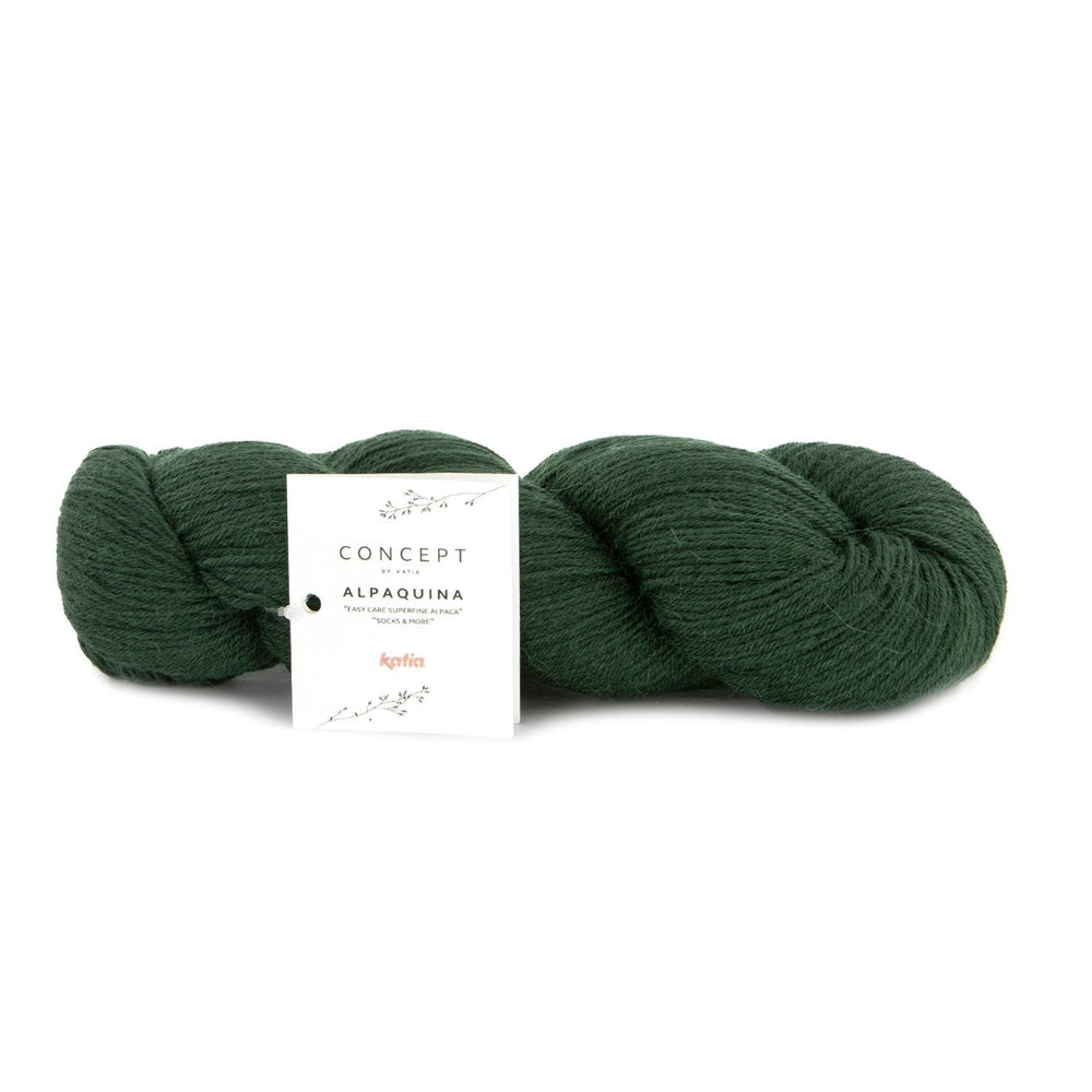 Skein of Alpaca Wool ALPAQUINA SUPERFINE by Katia for Knitting Socks and Baby Clothes