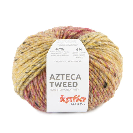 Katia Azteca Tweed - Tu Elección para un Invierno Colorido