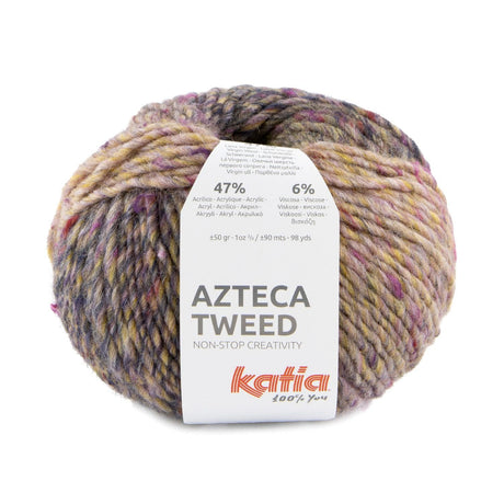 Katia Azteca Tweed - Tu Elección para un Invierno Colorido