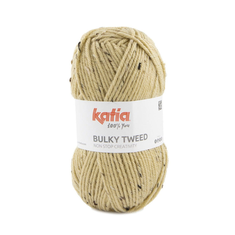 Katia BULKY TWEED - Laine épaisse avec des taches de couleur