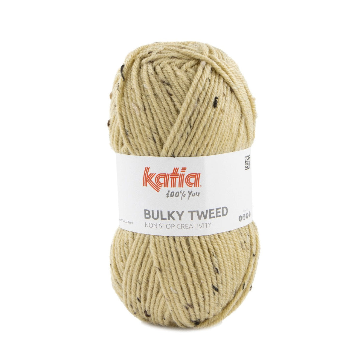 Katia BULKY TWEED - Laine épaisse avec des taches de couleur
