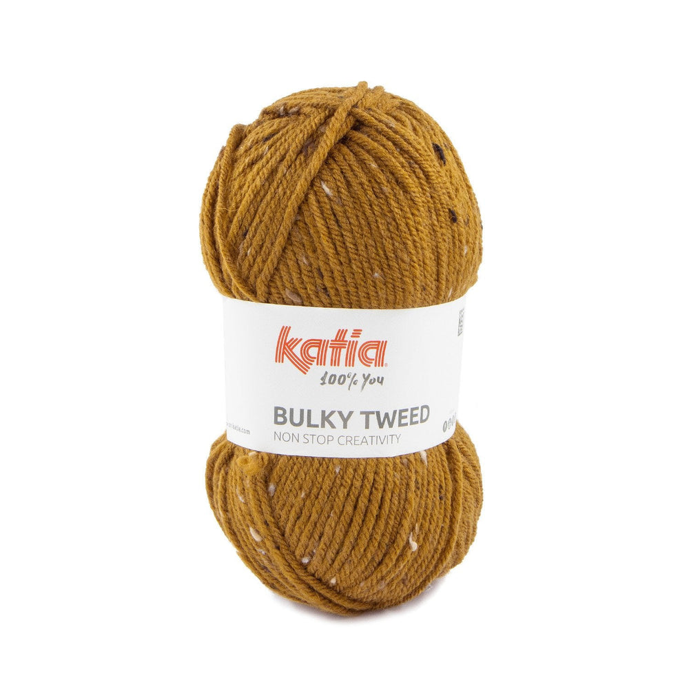 Katia BULKY TWEED - Laine épaisse avec des taches de couleur