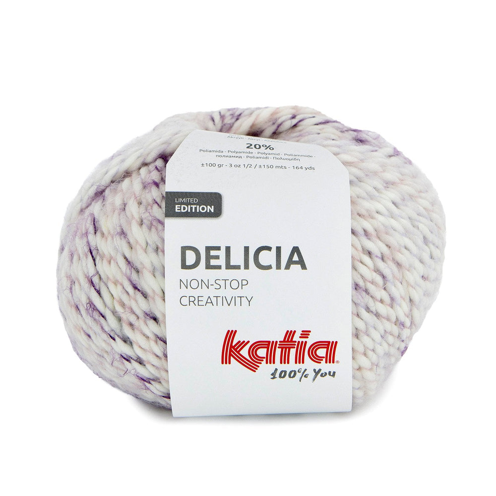 Katia Delicia : Laine fantaisie effet peluche pour des vêtements uniques