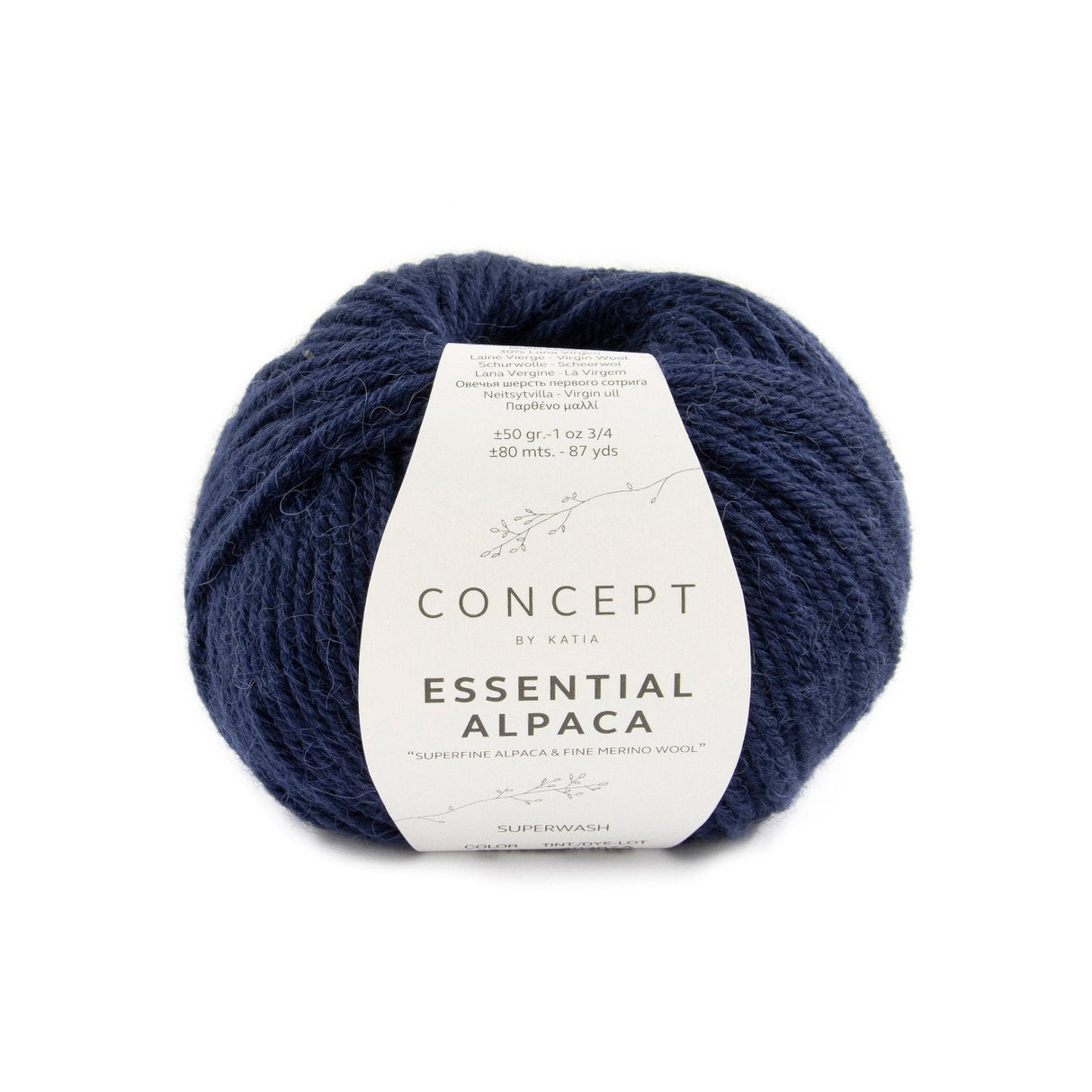 Katia Essential Alpaca - Mélange d'alpaga péruvien et de laine mérinos pour le tricot