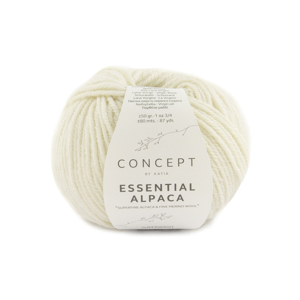 Katia Essential Alpaca - Mélange d'alpaga péruvien et de laine mérinos pour le tricot