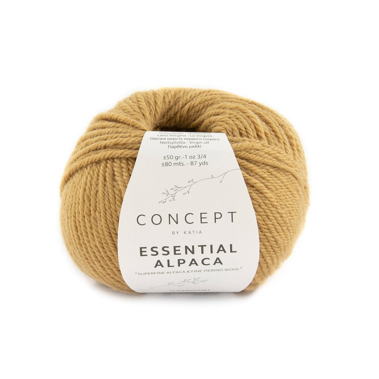Katia Essential Alpaca - Mélange d'alpaga péruvien et de laine mérinos pour le tricot