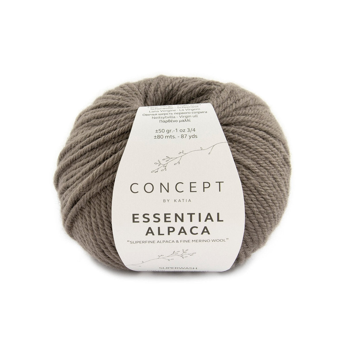 Katia Essential Alpaca - Mélange d'alpaga péruvien et de laine mérinos pour le tricot