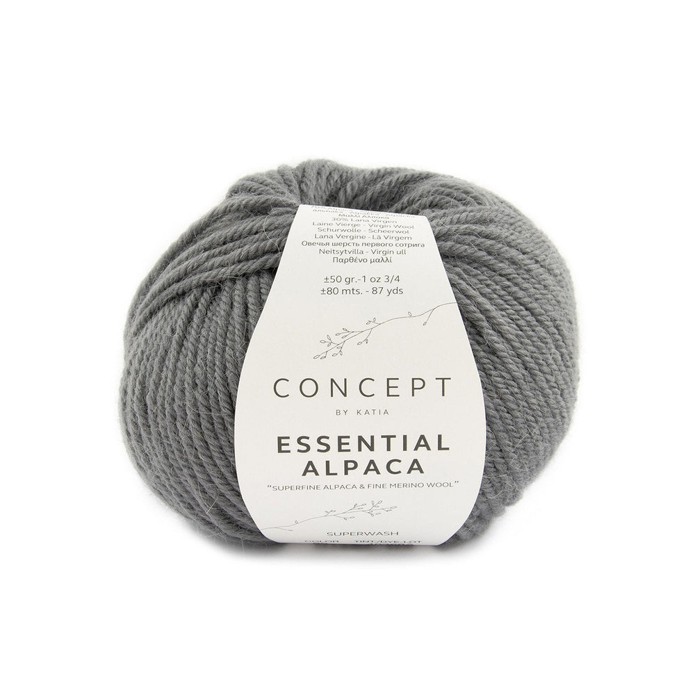 Katia Essential Alpaca - Mélange d'alpaga péruvien et de laine mérinos pour le tricot