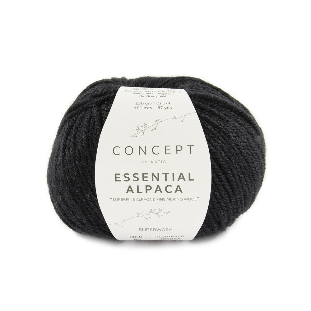 Katia Essential Alpaca - Mélange d'alpaga péruvien et de laine mérinos pour le tricot
