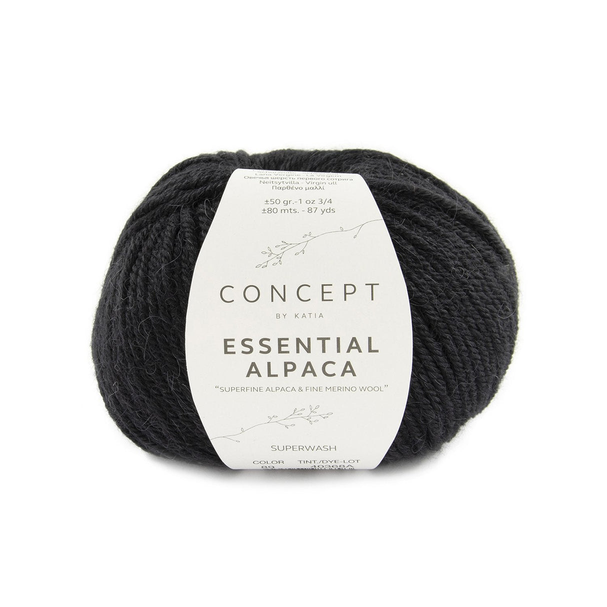 Katia Essential Alpaca - Mélange d'alpaga péruvien et de laine mérinos pour le tricot