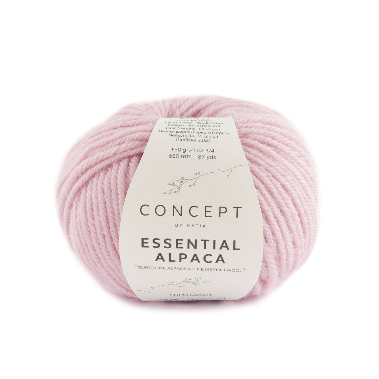 Katia Essential Alpaca - Mélange d'alpaga péruvien et de laine mérinos pour le tricot