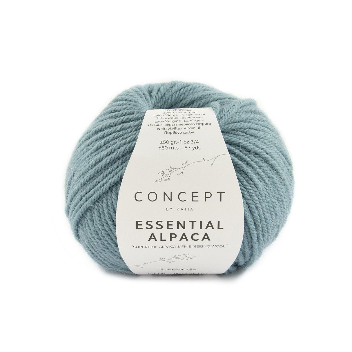 Katia Essential Alpaca - Mélange d'alpaga péruvien et de laine mérinos pour le tricot