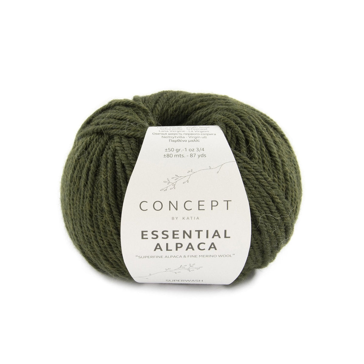 Katia Essential Alpaca - Mélange d'alpaga péruvien et de laine mérinos pour le tricot