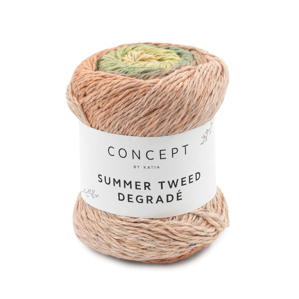 Katia Summer Tweed Degradé - Elegance in Cotton and Hemp