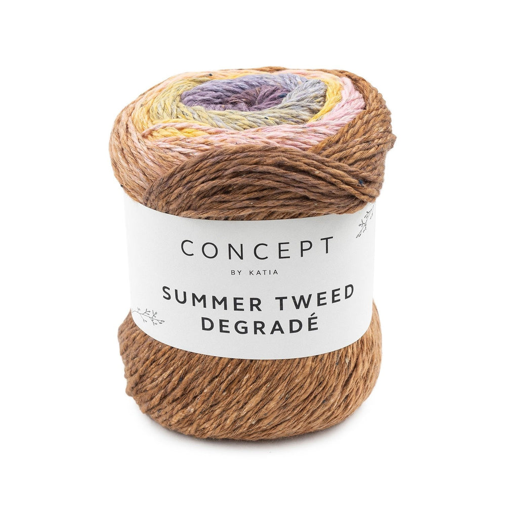 Katia Summer Tweed Degradé - Elegance in Cotton and Hemp