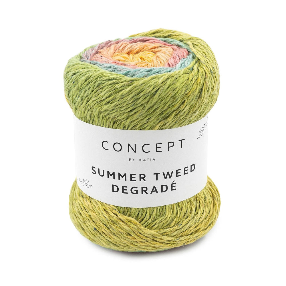 Katia Summer Tweed Degradé - Elegance in Cotton and Hemp