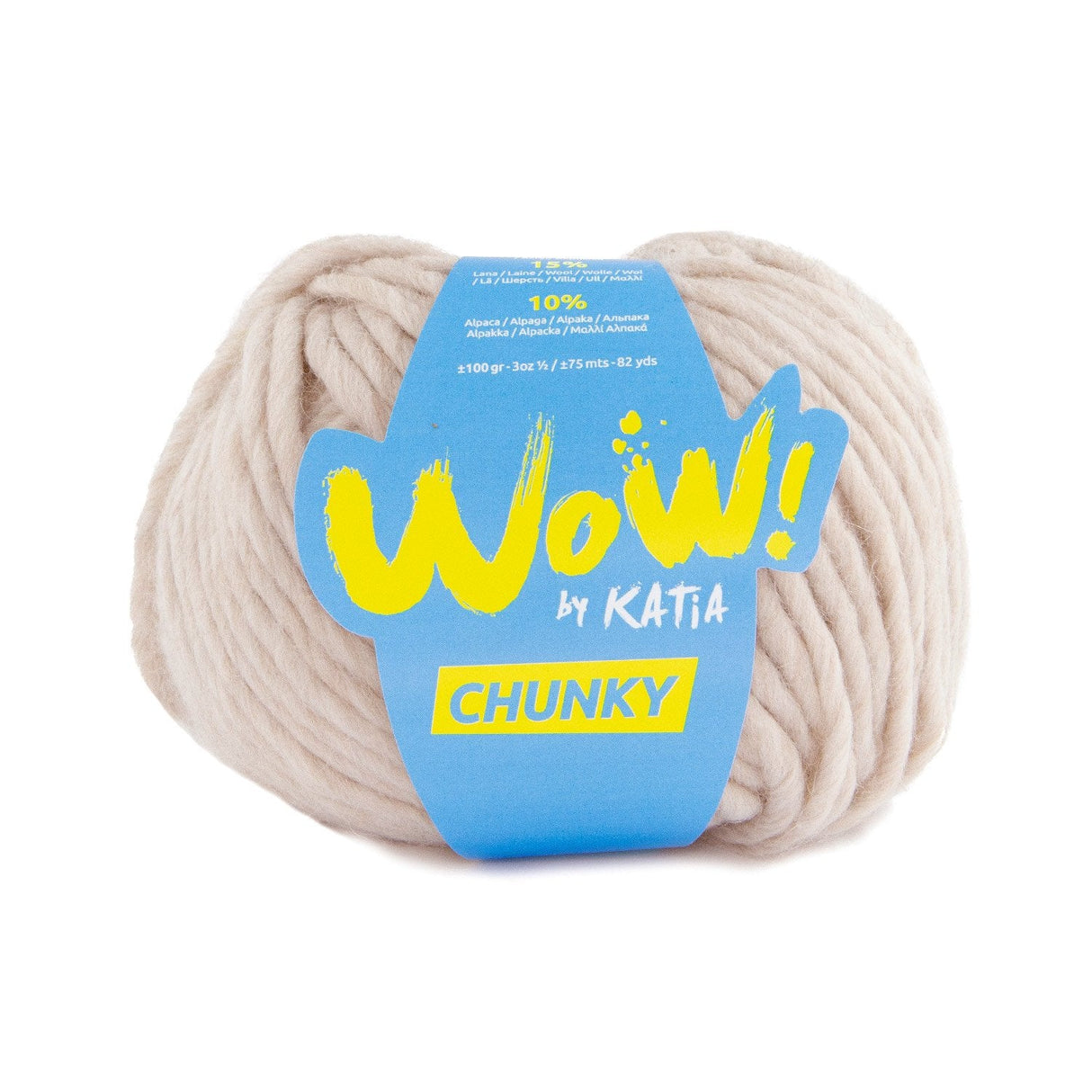 KATIA WOW CHUNKY - Idéal pour les débutants et les projets rapides