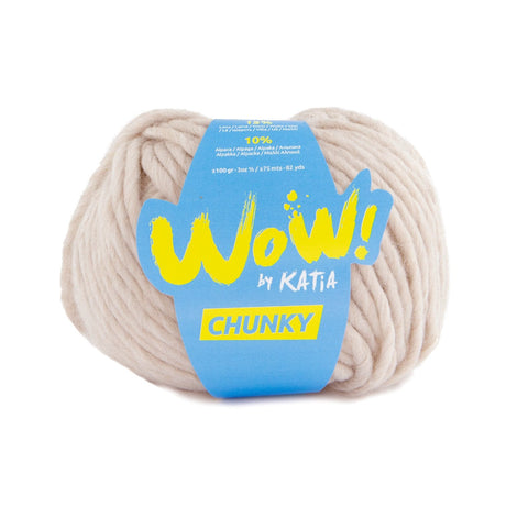 KATIA WOW CHUNKY - Ideal para Principiantes y Proyectos Rápidos