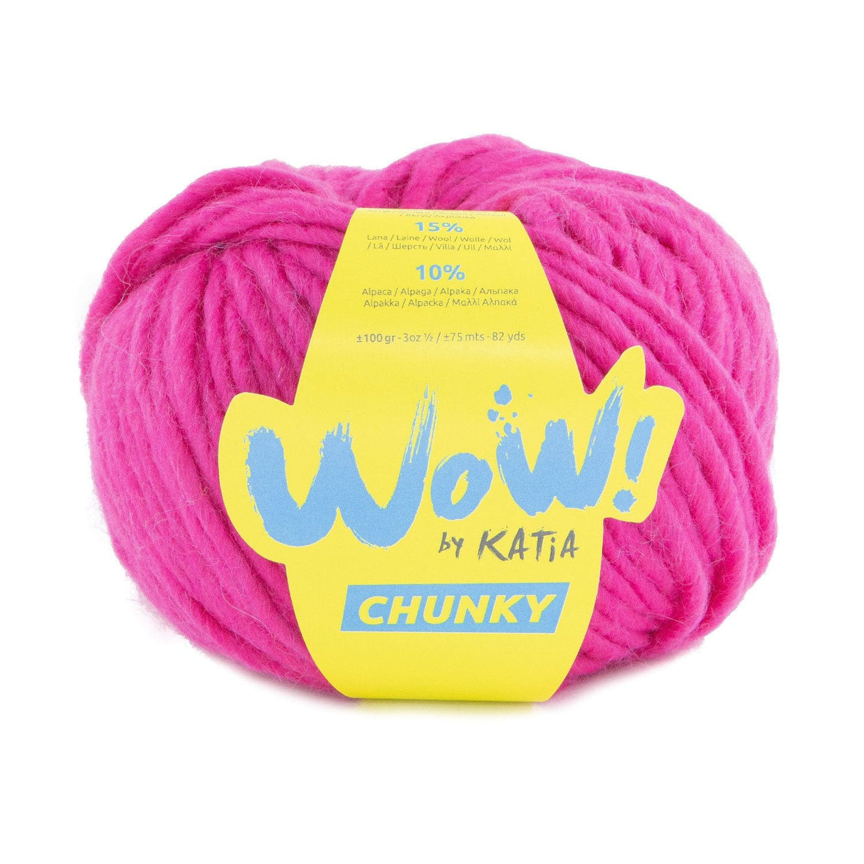 KATIA WOW CHUNKY - Idéal pour les débutants et les projets rapides