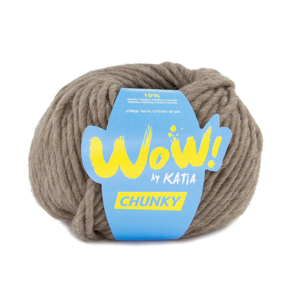 KATIA WOW CHUNKY - Idéal pour les débutants et les projets rapides