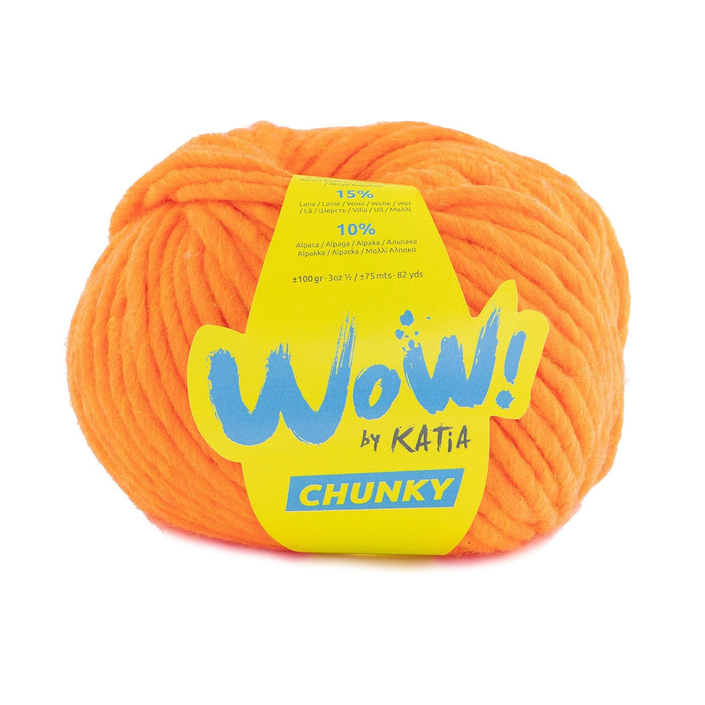 KATIA WOW CHUNKY - Idéal pour les débutants et les projets rapides