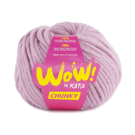 KATIA WOW CHUNKY - Ideal para Principiantes y Proyectos Rápidos