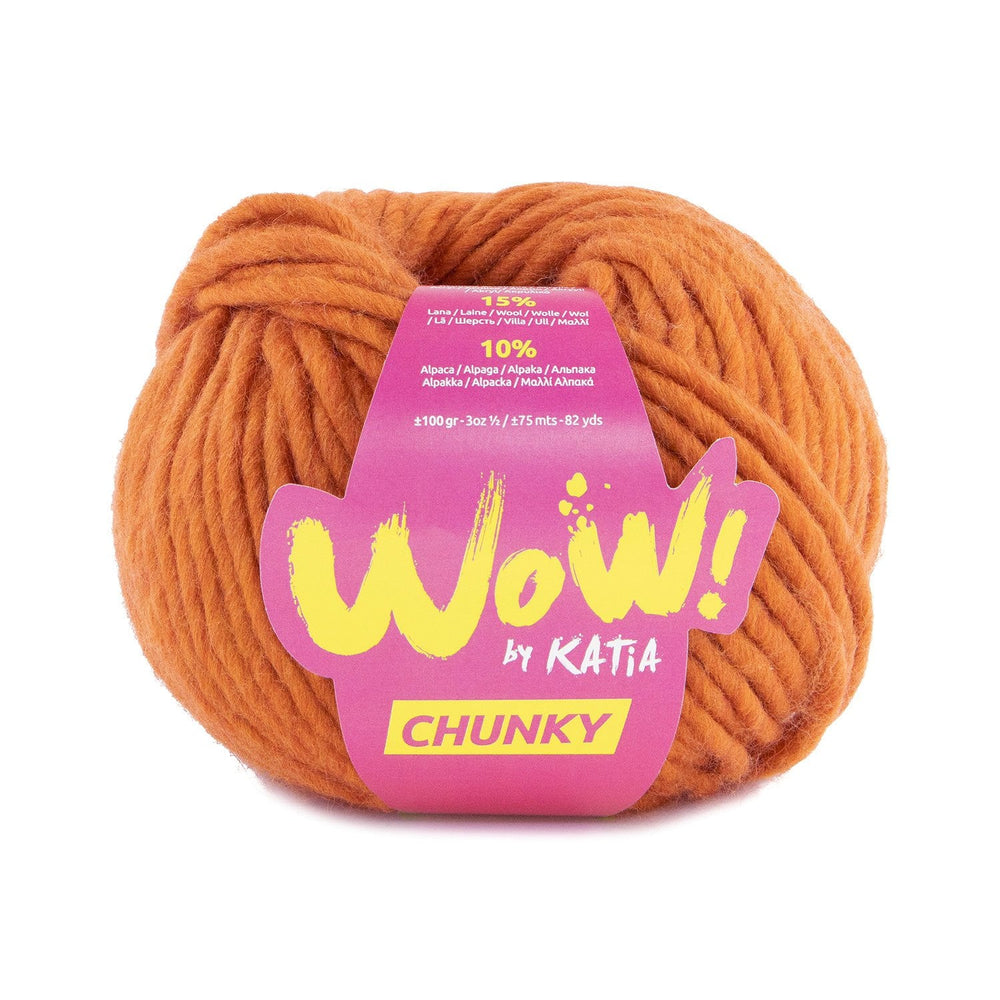 KATIA WOW CHUNKY - Idéal pour les débutants et les projets rapides