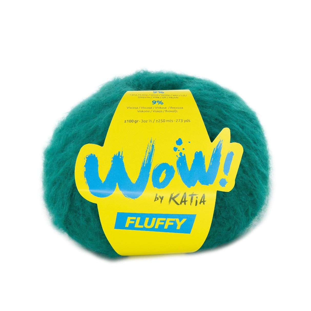 Katia Wow Fluffy - Laine douce effet brossé pour vêtements modernes