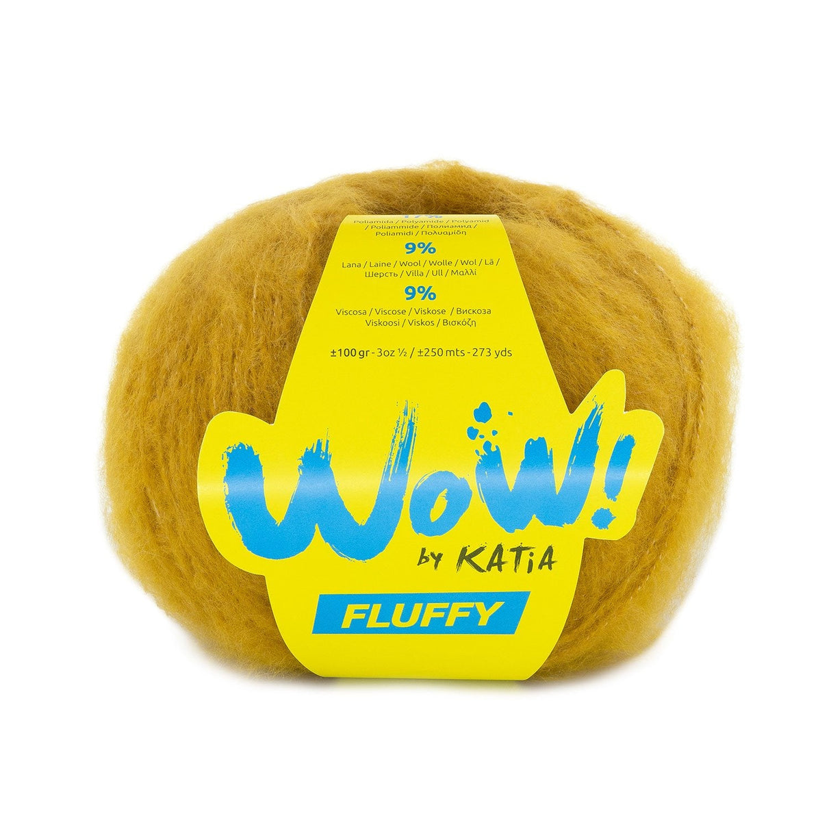 Katia Wow Fluffy - Laine douce effet brossé pour vêtements modernes