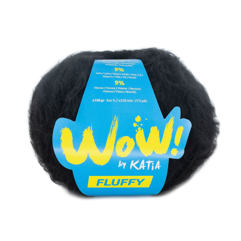 Katia Wow Fluffy - Laine douce effet brossé pour vêtements modernes