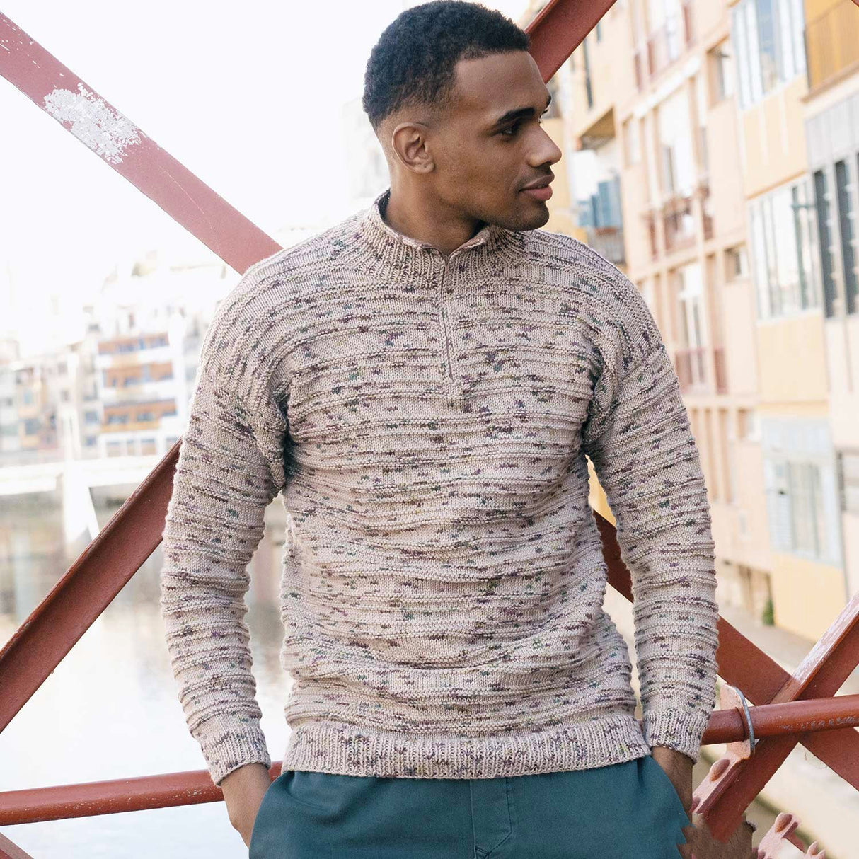 Katia Basic Merino Tweed - Laine douce pour tricoter des vêtements d'automne et d'hiver