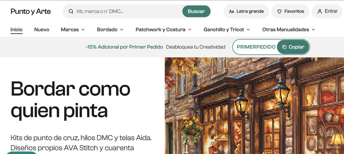 Punto y Arte estrena web