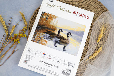 kits de punto de cruz otoñales
