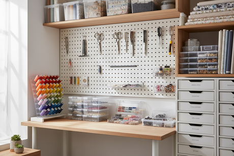 Almacenaje y organización para manualidades