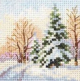 Cross Stitch Kit "Winter has come. Fir tree under the snow" Alisa 0-237