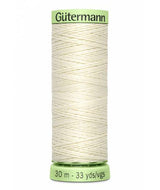 001 Fil torsadé Gütermann Top Stitch - Bobine de 30 mètres