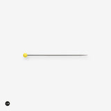 Prym Yellow Glass Head Pins - 20g Premium Quality 029153