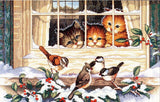 Three Friends Watching Birds - 03839 Dimensions - Cross Stitch Kit