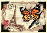 Travel memories. Eiffel - 06996 Dimensions Gold Petite - Cross Stitch Kit