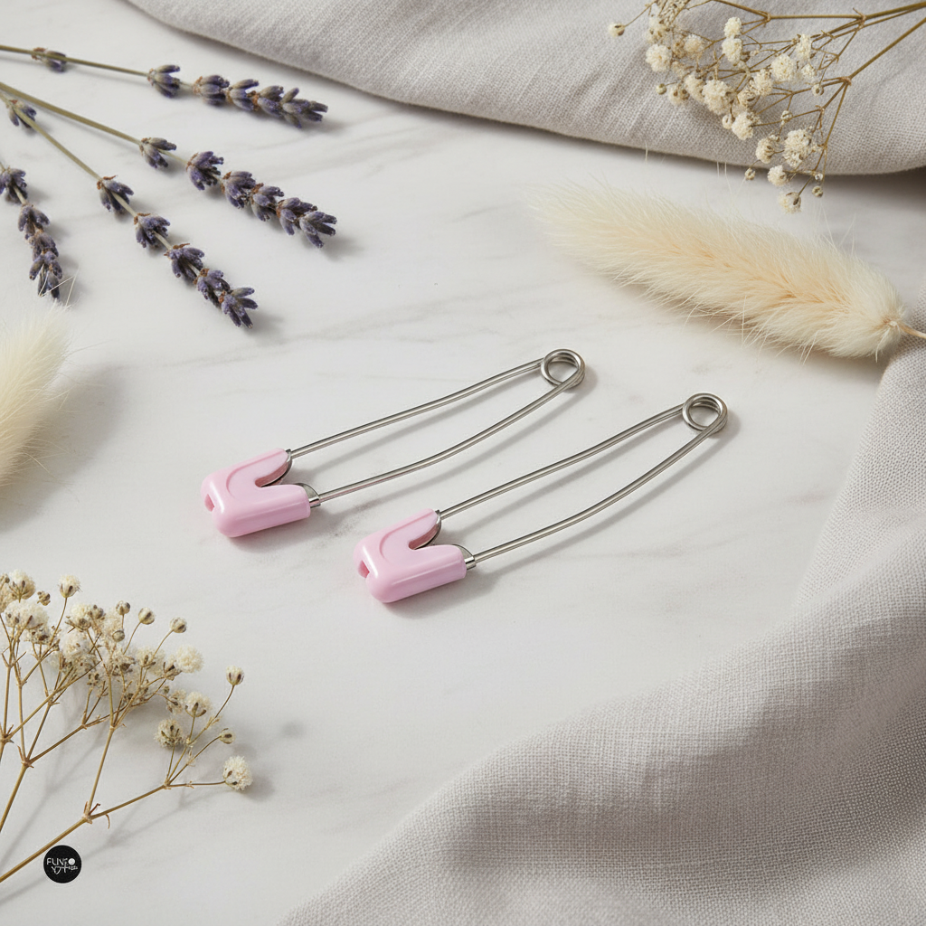 4 Baby Safety Pins from Prym 086102