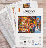 Kit de Punto de Cruz Letistitch L10-007 Holiday Magic – contenido y detalles del kit (2)