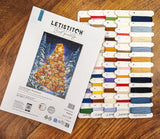 Kit de Punto de Cruz Letistitch L10-008 Teddy Wonderland – contenido y detalles del kit (4)